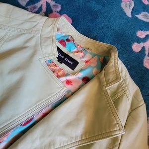 Black Rivet Leather Touch Jacket size Womens Small